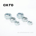ISO10513 Grad 8 Zinkpolierte alle Metall -Sechskant -Lock -Muttern